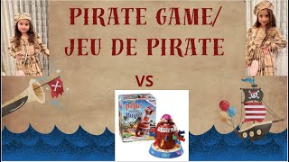 Jeu de pirate  pirate Game FUN  pirate qui saute  jeux de société jeu en famille amusant [upl. by Aglo]