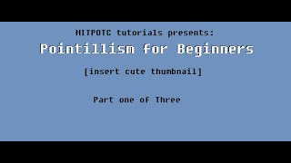 Pointillism for beginners • Dragon art • MITPOTC • [upl. by Ellehsim140]