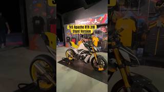 Custom TVS Apache RTR 310 Stunt Version 🔥🔥🔥  BikeWale shorts [upl. by Virgilio]