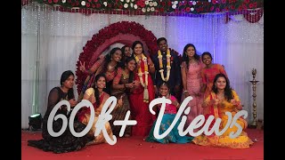 Tamil Wedding Dance  Dance Performance Dance Mashup Surprise dance  Moonlight Shiners [upl. by Willmert]