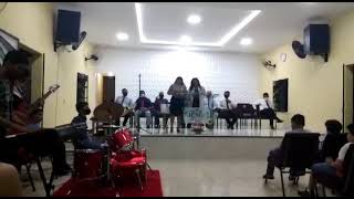 Renascer Praise  1000 Graus Banda Harmonia Celeste [upl. by Anelrad]