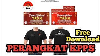 FREE DOWNLOAD  DESAIN BANNER SELAMAT DATANG TPS DAN SEPERANGKATNYA [upl. by Grevera987]