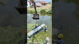 River slope protection masonry process Good tools and machinery can increase work efficiency [upl. by Vadim555]