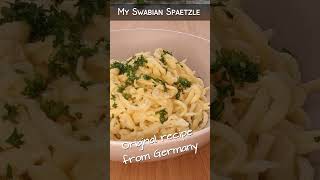 Swabian Spaetzle  Traditional original recipe from the south of Germany [upl. by Donelson562]