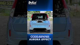 PERODUA ALZA REPAINT l 𝗙𝗥𝗢𝗭𝗘𝗡 𝗕𝗟𝗨𝗘 l AURORA EFFECT [upl. by Glynda807]