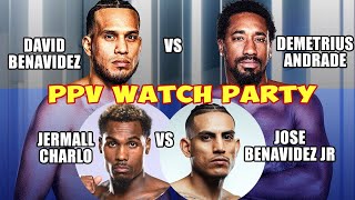 Benavidez vs Andrade PPV Watch Party  Sat Nov 25th [upl. by Sibley]