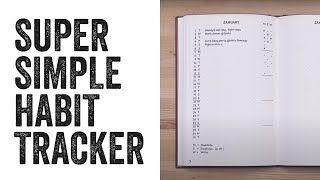 Super Simple Habit Tracker [upl. by Adnomar901]