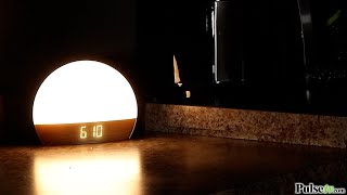 Sunrise Alarm Clock with Soft LED Lights by Brookstone [upl. by Belayneh]