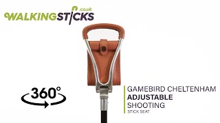 Gamebird Cheltenham Adjustable Shooting Stick Seat [upl. by Abbi]