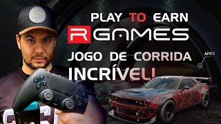 R Games  Primeiro Game P2E de Corrida Blockchain Interoperável com NFTs Personalizáveis [upl. by Lee]