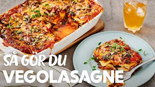 Lasagne med halloumi och spenat [upl. by Niarbo273]