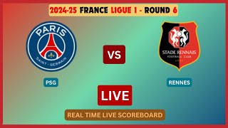 PSG Vs Rennes LIVE Score UPDATE Today 202425 Ligue 1 Round 6 Soccer Football Sep 27 2024 [upl. by Eimerej]