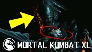 Mortal Kombat XL Aliens 1986 Movie Easter Egg Alien Queen Fatality Reference [upl. by Khan]