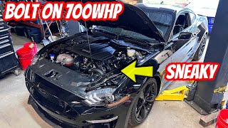 700 HP ESS G3X Install on a S550 2022 Mustang GT [upl. by Stewart]