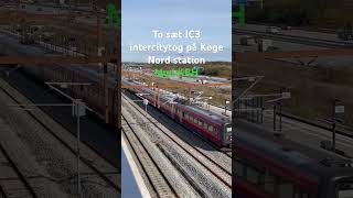 Tog på Køge Nord station train shorts [upl. by Edas]