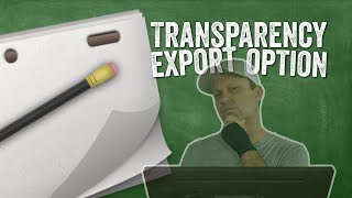 Rough Animator Transparency Export [upl. by Ydolem]