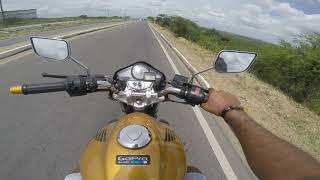 Top Speed da minha cb 300 deu merda [upl. by Aldis]