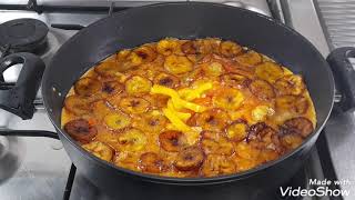 How to Make Plantain amp Egg Frittata nigerian Egg ampPlantain Frittata [upl. by Anileda]