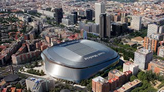 TRANSFORMACION NUEVO ESTADIO SANTIAGO BERNABEU [upl. by Naam483]