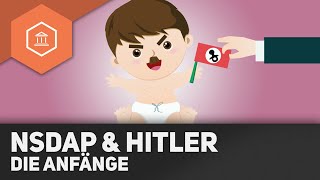 NSDAP und Adolf Hitler die Anfänge  Diktatur des Nationalsozialismus 1 [upl. by Haisi3]