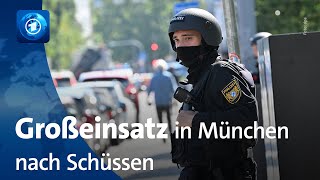 Polizeieinsatz und Schüsse in Münchner Innenstadt [upl. by Virge]