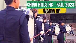 Chino Hills HS  Fall 2023 Warm Up [upl. by Ocirne]