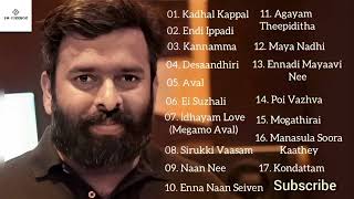 Santhosh Narayanan Tamil Hits Favourite Santhosh Narayanan Tamil Songs Collection  PNJukebox [upl. by Lletnom29]