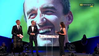 Robert Kubica  Autosport Awards 2017 [upl. by Coyle]