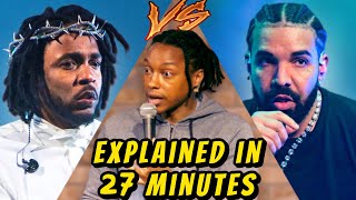 Drake VS Kendrick Explained to White People [upl. by Kcirrad]