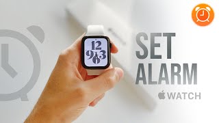 How to Set Apple Watch Alarm clock mode [upl. by Jochebed]