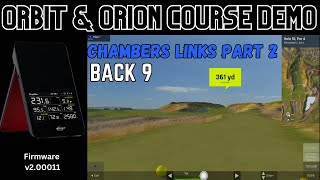 Optishot Orbit amp Orion Take on the Back 9  Chambers Links [upl. by Anai]