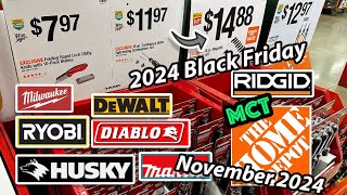 Black Friday MILWAUKEE Sales at Home Depot [upl. by Masha535]