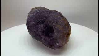 Spherical aggregate of violet Fluorite on matrix 1 [upl. by Aieken]