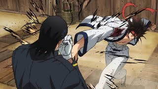 Saito Hajime uses force to teach Sanosuke 🟠 Rurouni Kenshin Kyoto Disturbance  Season 2 [upl. by Newra]