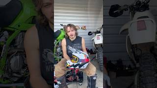 FOX V1 Dirt Bike Helmet Review dirtbike offroad gearreview review helmet safety bikeequipment [upl. by Steady]