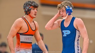 152 – Connor Munn G of Mt Prospect IL vs Stamos Tsakiris R of Deerfield IL [upl. by Hakilam341]