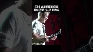 Eddie Van Halen doing Eddie Van Halen things 🔥 [upl. by Matthei]