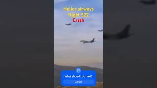 Helios airways flight 522crash animationaviation [upl. by Modnar]