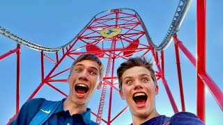 We Rode Europe’s FASTEST Roller Coaster PortAventura Day 2 Vlog [upl. by Amr]