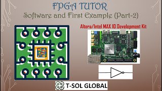 FPGA Software and First Example for AlteraIntel MAX 10 Development Kit Part2 [upl. by Nossila457]