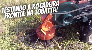 EP 1  TESTANDO A ROÇADEIRA FRONTAL NA CHÁCARA [upl. by Ocirled726]