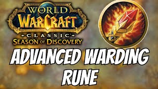 Advanced Warding Rune for Mages  Phase 3 Season of Discovery [upl. by Vincelette10]