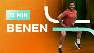 Sterke benen in 15 minuten  BasicFit [upl. by Nesiaj]