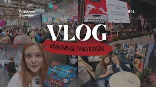 VLOG KRAKOWSKIE TARGI KSIĄŻKI 2024  PROSTYMI SŁOWAMI [upl. by Dante136]