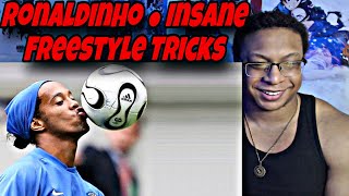 Ronaldinho ● Insane Freestyle Tricks REACTION [upl. by Benjie]