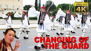 Best of Athens 4K  Changing of the Presidential Guard quotEvzonesquot [upl. by Leandre950]