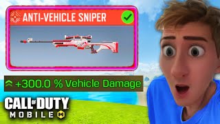 NEW ANTIVEHICLE SNIPER in COD MOBILE 😍 [upl. by Aitahs]