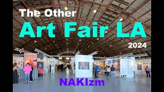 The Other Art Fair LA 2024 Walk Around POV 4K [upl. by Ahsinned]