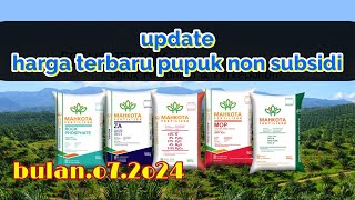 Harga Terbaru Pupuk Non Subsidi 2024 [upl. by Cherry]