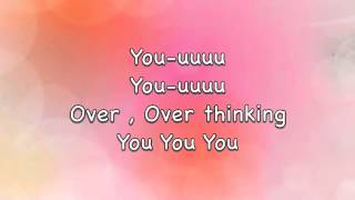 Over overthinking you  Christina Grimmie lyrics [upl. by Kutzenco]